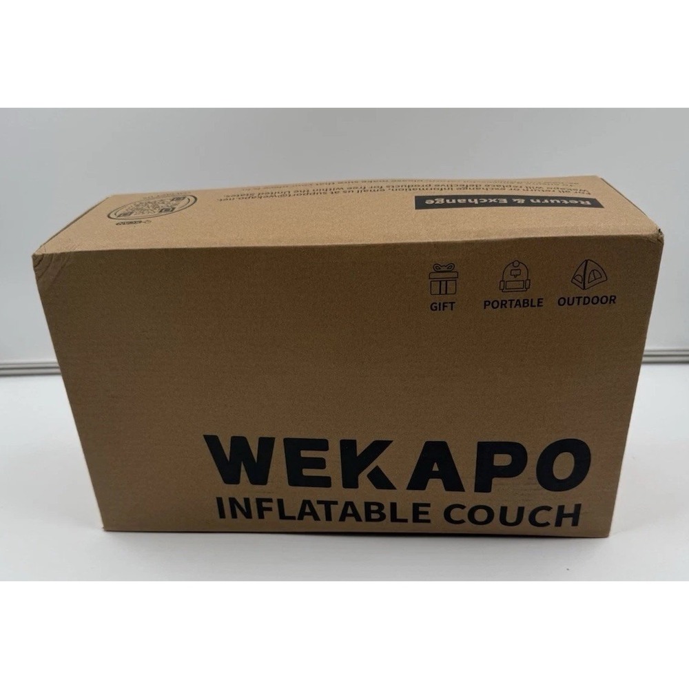 wekapo inflatable Sun Lounger Air Sofa Hammock Floral Bloom